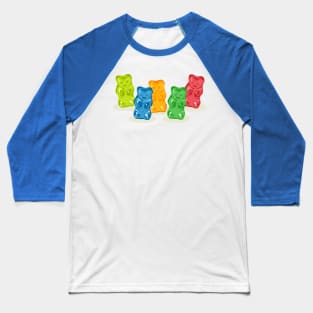 Gummy Bears Gang Baseball T-Shirt